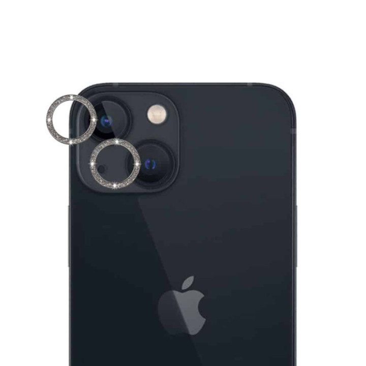 Eagle Eye Bling Apple iPhone 13 Mini - Silber Flash