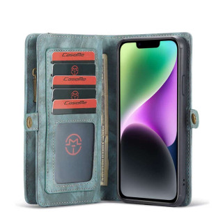 CaseMe Wallet Case 11-card Apple iPhone 14 Max - Blue