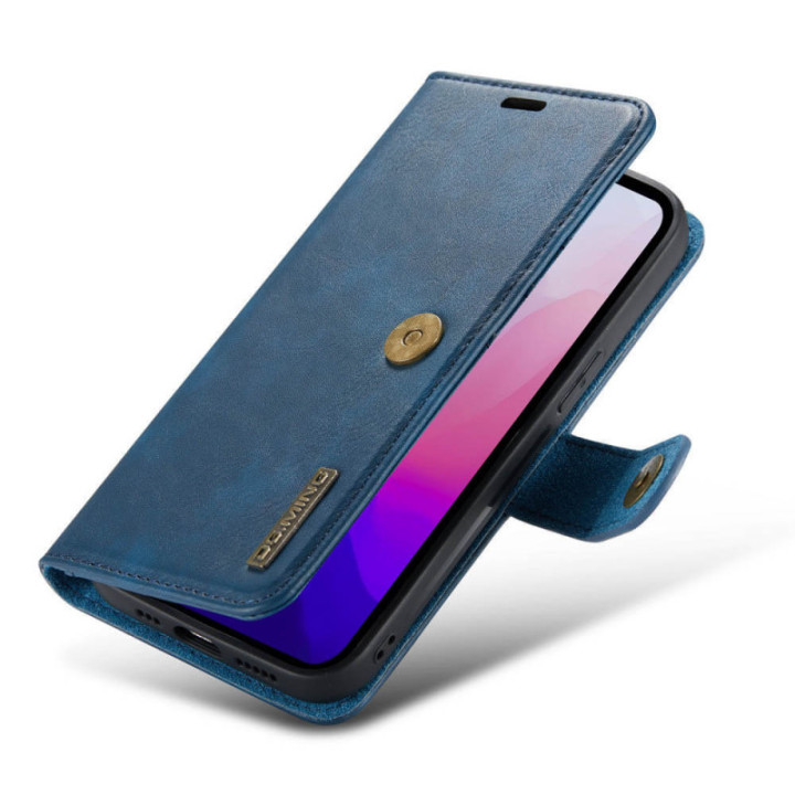 Wallet DG-Ming 2i1 Apple iPhone 14 Max - Blå
