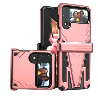 Stöttåligt skal 3i1 Samsung Galaxy Z Flip 4 - Roséguld