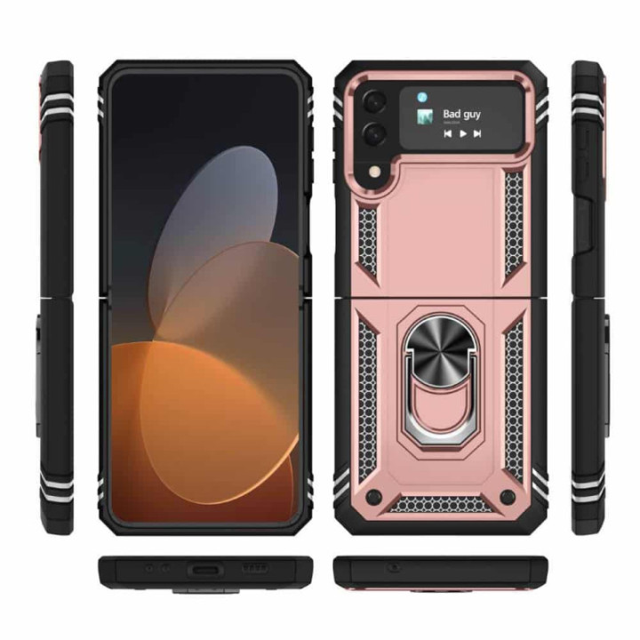 Sergeant Ring kotelo Samsung Galaxy Z Flip 4 - Ruusu