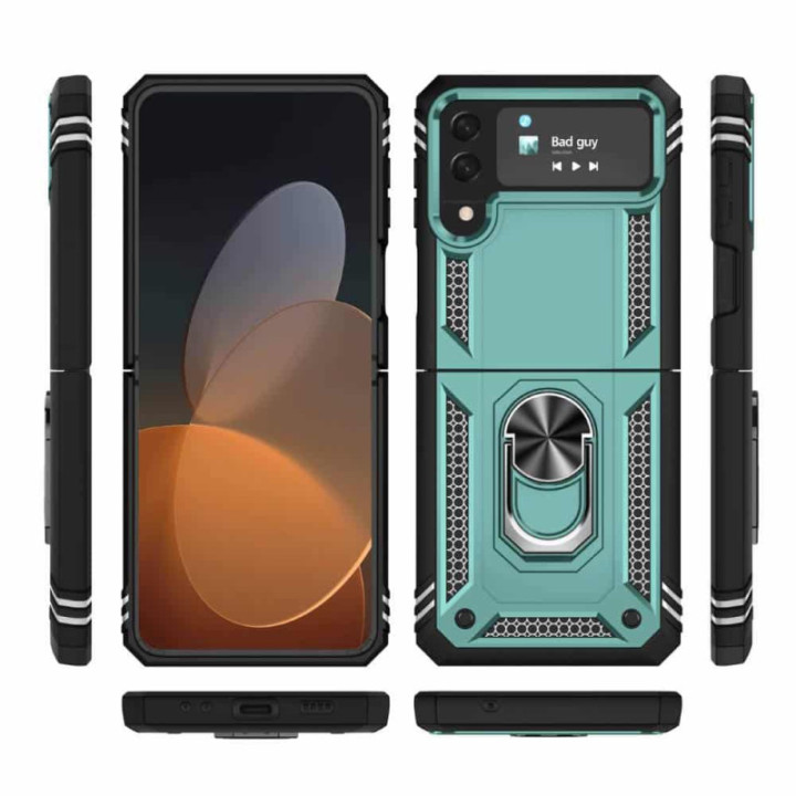 Sergeant Ring kotelo Samsung Galaxy Z Flip 4 - Minttu