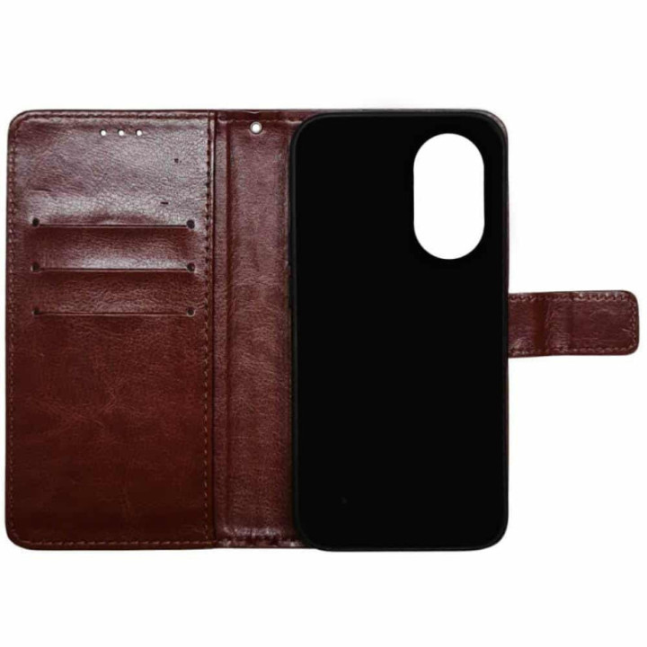 Handyhülle 3-Karten Motorola Moto G32 - Braun