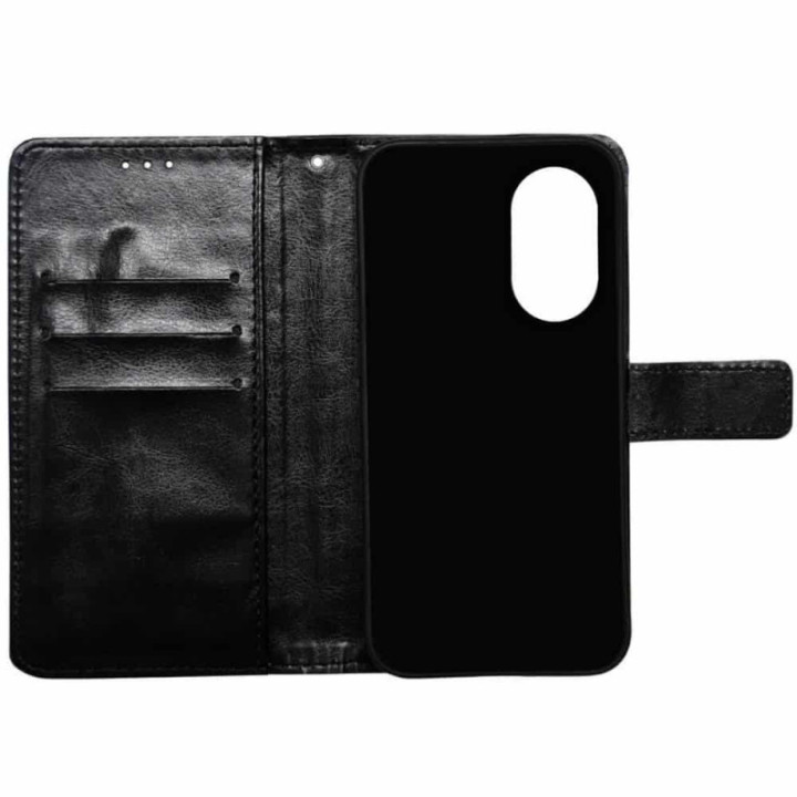 Mobile wallet 3-card Motorola Moto G32 - Black