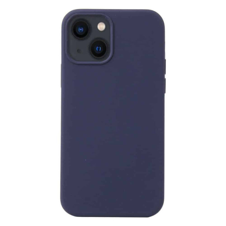 Liquid silicone case Apple iPhone 14 - Dark blue
