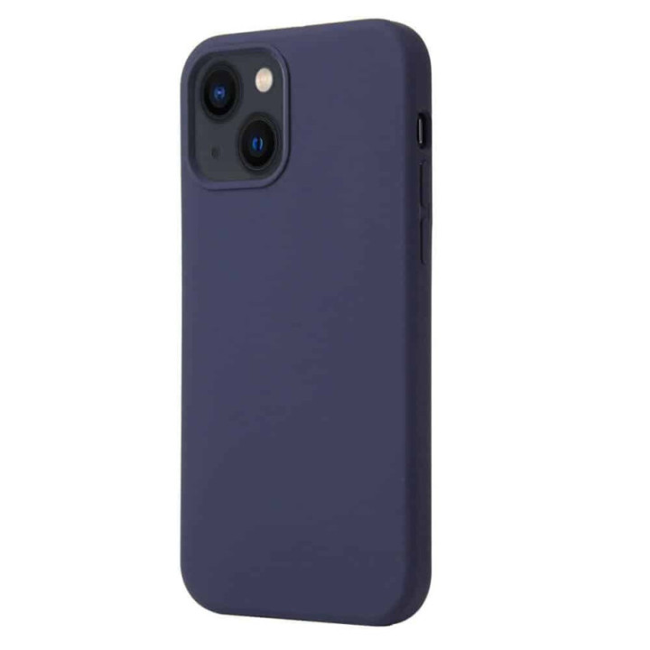 Liquid silicone case Apple iPhone 14 - Dark blue