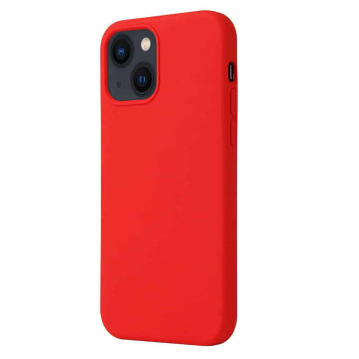 Liquid silikone cover Apple iPhone 14 - Carmine
