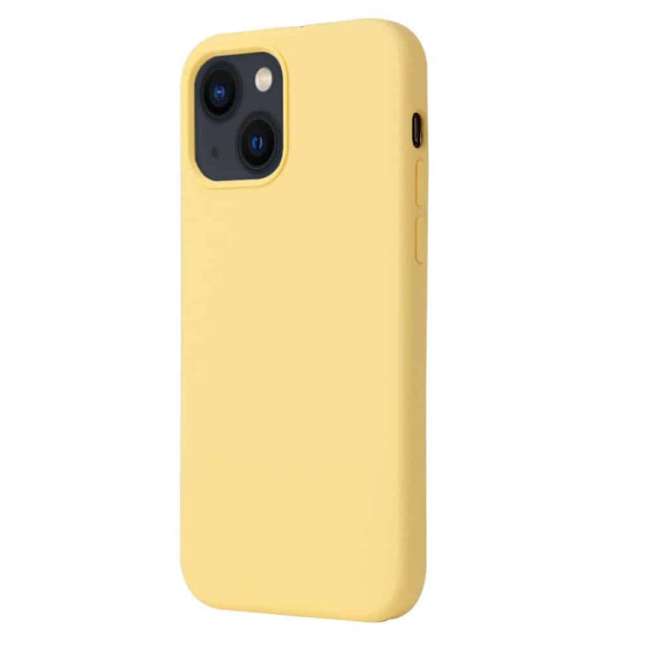 Liquid silikone cover Apple iPhone 14 Max - Gul