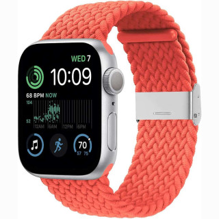 Braided Elastic Bracelet Apple Watch SE 2022 44mm - red