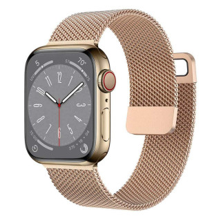 Milanese armbånd Apple Watch 7 (45mm) - Rose