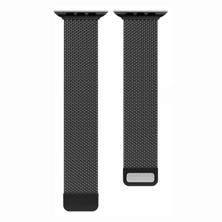 Milanese Armband Apple Watch 7 (45mm) - Grå