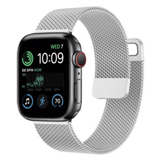 Milanese armbånd Apple Watch 7 (41mm) - Sølv