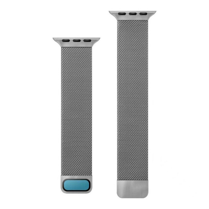 Milanese armbånd Apple Watch 7 (41mm) - Sølv