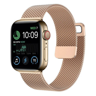 Milanese Rannekoru Apple Watch 7 (45mm) - Ruusu