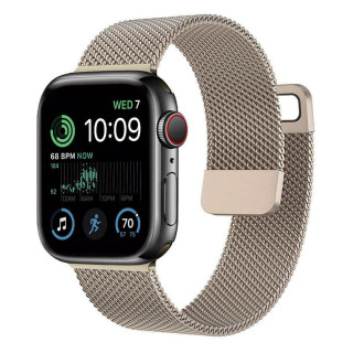 Milanese Rannekoru Apple Watch 7 (45mm) - Vintage Gold