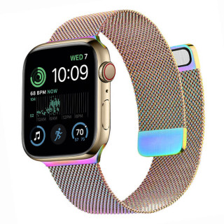 Milanese Rannekoru Apple Watch 7 (45mm) - Rainbow