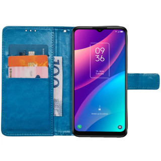 Handyhülle 3-Karten TCL 30SE - Hellblau