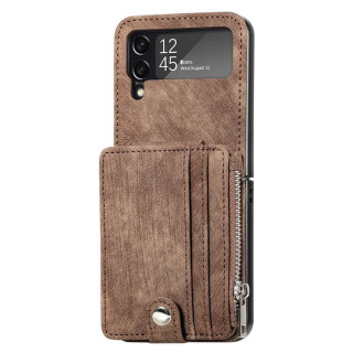 Phonecase 2in1 Samsung Galaxy Z Flip 4 - Brown