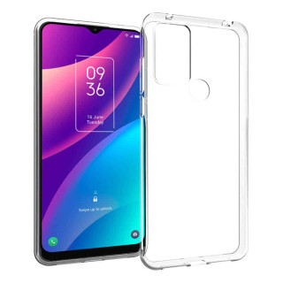 Silikonikotelo läpinäkyvä TCL 30 SE
