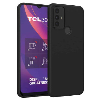 Silicone case TCL 306 - Black