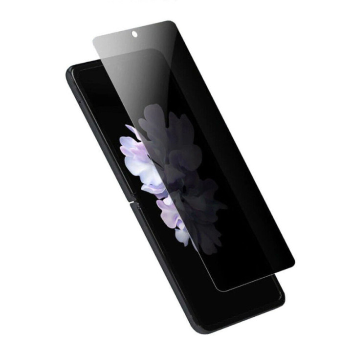 2-kpl Privacy Näytönsuoja 3D Pehmeä HydroGel Samsung Galaxy Z Flip 4