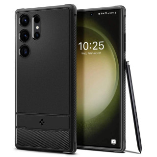 Spigen Rugged Armor deksel Samsung Galaxy S22 Ultra - Svart