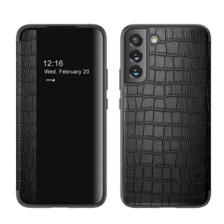 Crocodile FlipCover Samsung Galaxy S23 Plus - Black