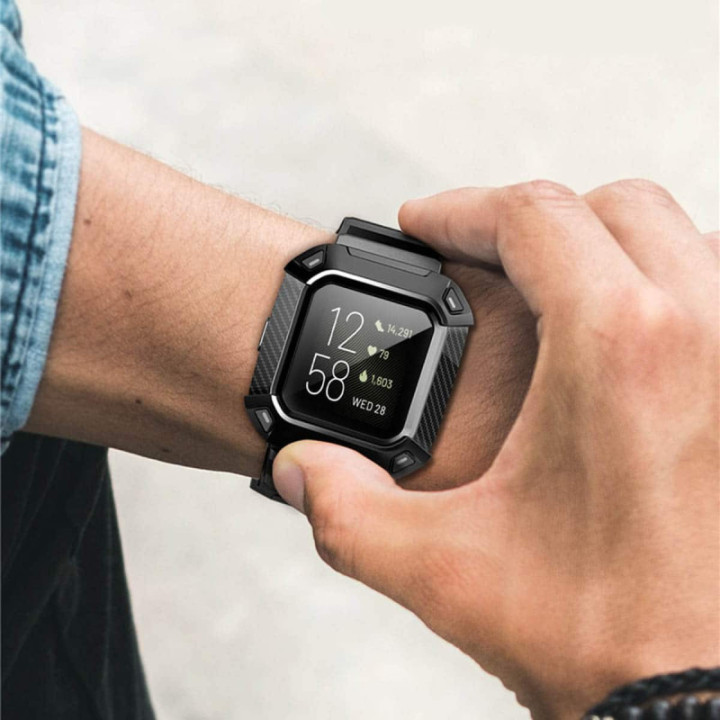 SUPCASE UB Pro Bracelet Fitbit Sense - Black