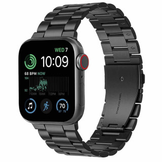 Edelstahl armband Apple Watch SE 2022 (40mm) - Schwarz