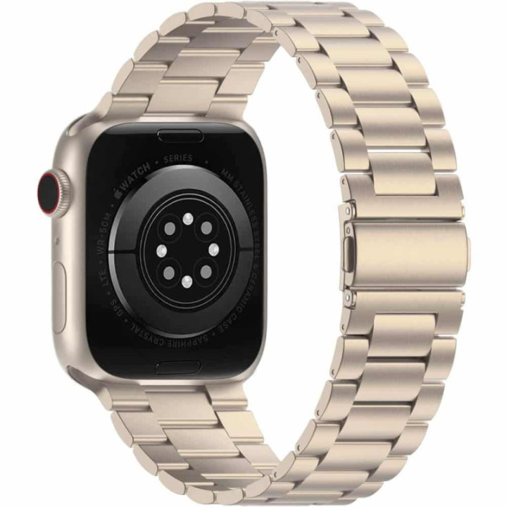 Edelstahl armband Apple Watch SE 2022 (40mm) - Champagne