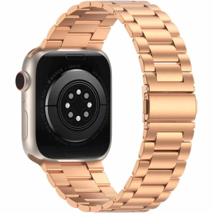 Armband Stainless Steel Apple Watch SE 2022 (40mm) - Rose