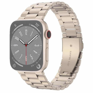 Armbånd Rustfrit stål Apple Watch 8 (41mm) - Champagne