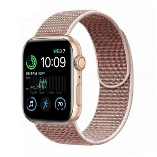 Nylon Armband Apple Watch 8 (41mm) - Rose pink