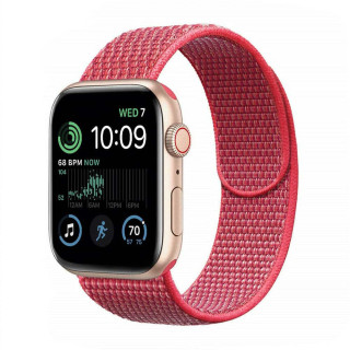 Nylon watchband Apple Watch 8 (41mm) - Hibiskus