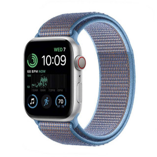 Nailon Rannekoru Apple Watch 8 (41mm) - Cerulean