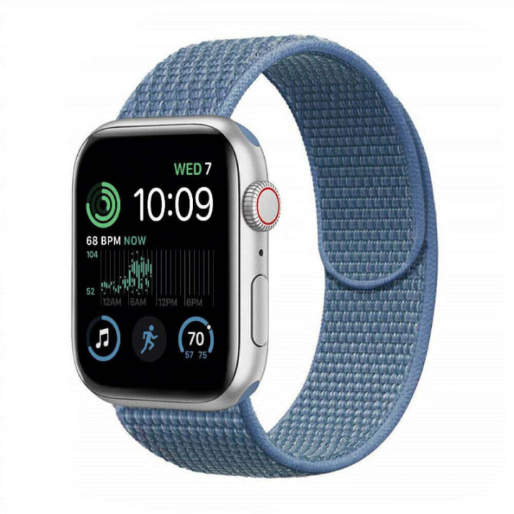 Nylon watchband Apple Watch 8 (41mm) - Cape cod blue