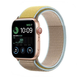 Nylon Armband Apple Watch 8 (41mm) - Camel