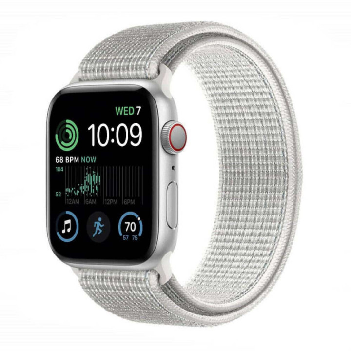 Nyon Armbånd Apple Watch 8 (41mm) - Summit White