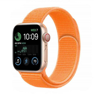 Nylon Armband Apple Watch 8 (41mm) - Papaya