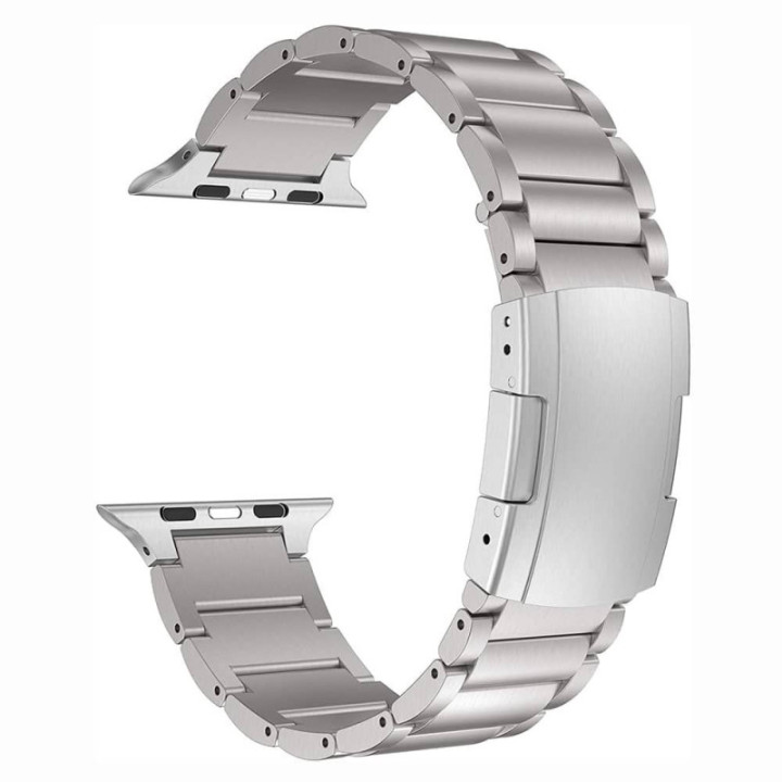 Watchband BEAD Titanium Apple Watch SE 2022 (40mm) - Silver
