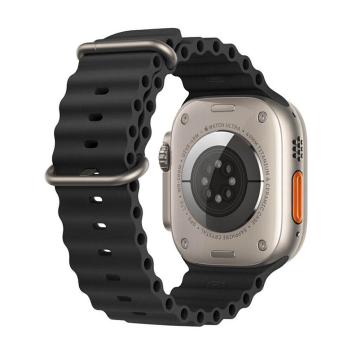 RIB Urheiluranneke Apple Watch Ultra (49mm) - Musta