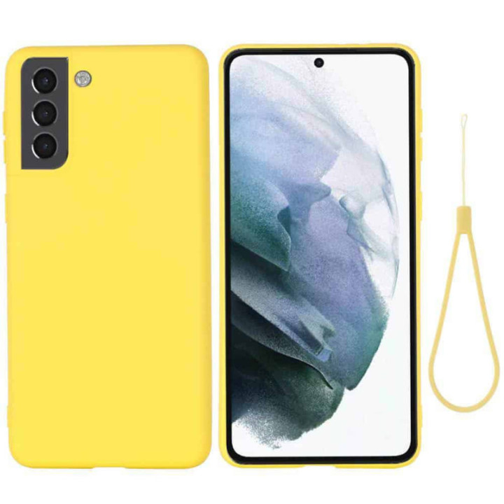Liquid silicone case Samsung Galaxy S23 - Yellow