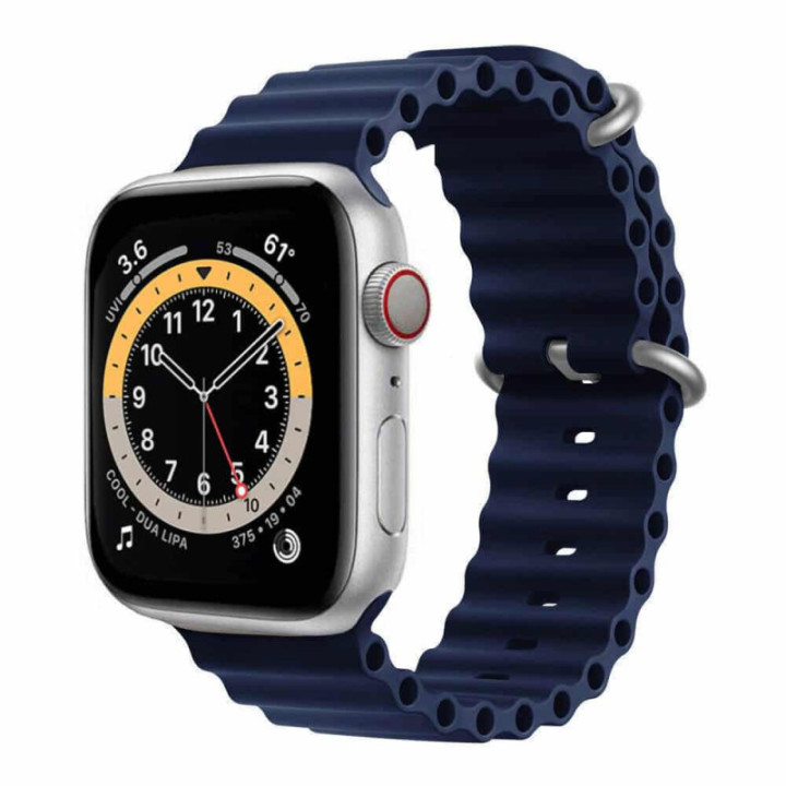 RIB Urheiluranneke Apple Watch 6 (40mm) - Tummansininen