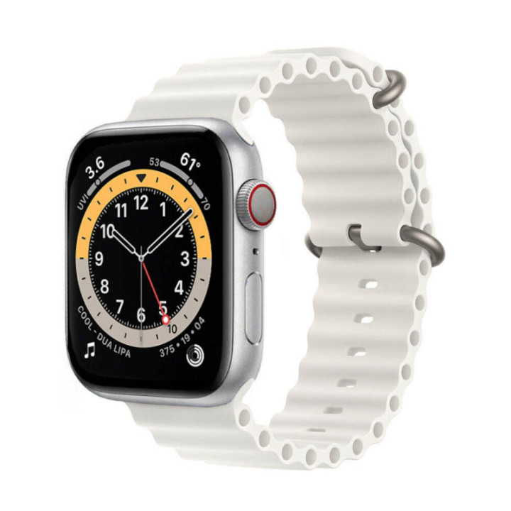 RIB Sport Armband Apple Watch 6 (40mm) - Beige