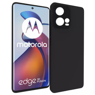 Silikon skal svart Motorola Edge 30 Fusion