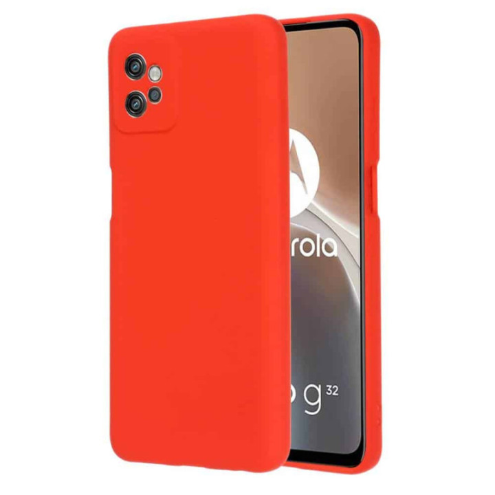 Liquid Silikonhülle Motorola Moto G32 - China Red