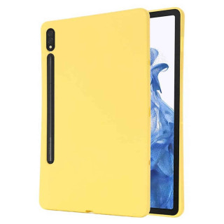 Liquid silikondeksel Samsung Galaxy Tab S7 11.0 (2020) - Gul