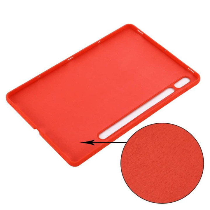 Liquid silikondeksel Samsung Galaxy Tab S8 11.0 (2022) - China Red