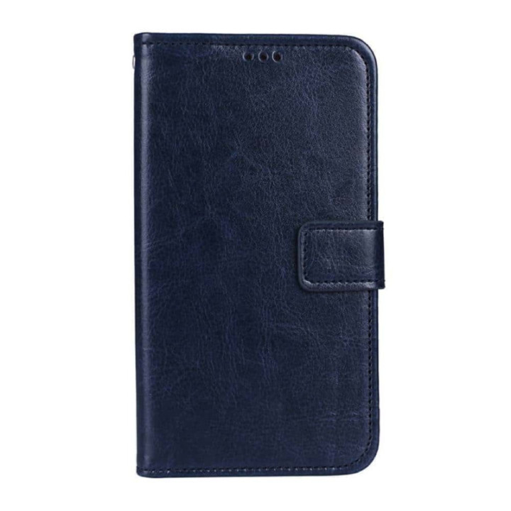 Wallet cover 3-kort Motorola Moto E22i - Mørkeblå