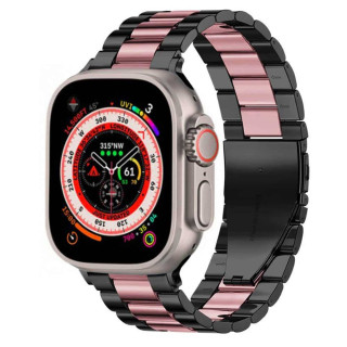 Armband rostfritt stål Apple Watch Ultra (49mm) - Blackpink